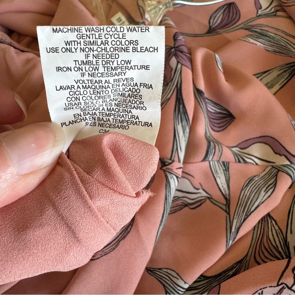 June & Hudson size medium floral jumpsuit - Picture 5 of 6